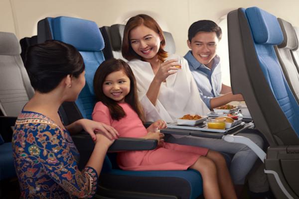 Singapore Airlines economy class