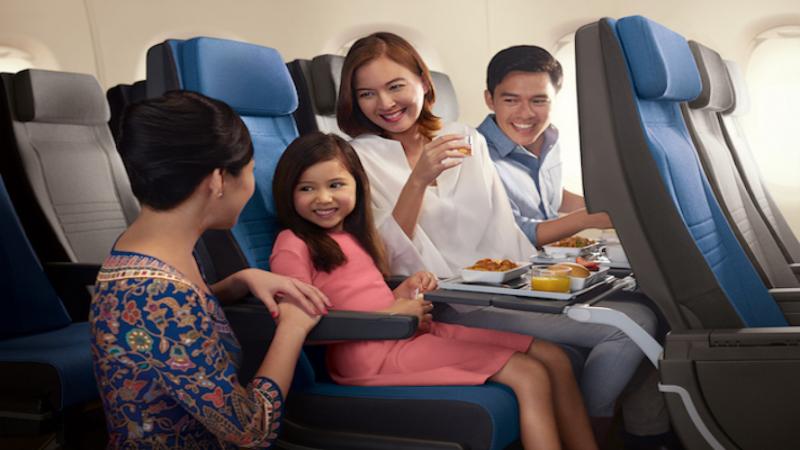 Singapore Airlines economy class