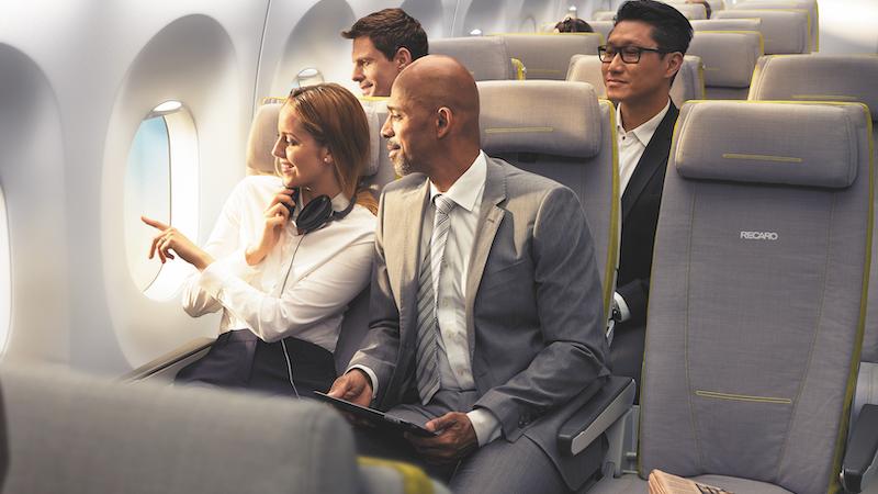 Aircraft seats: Recaro