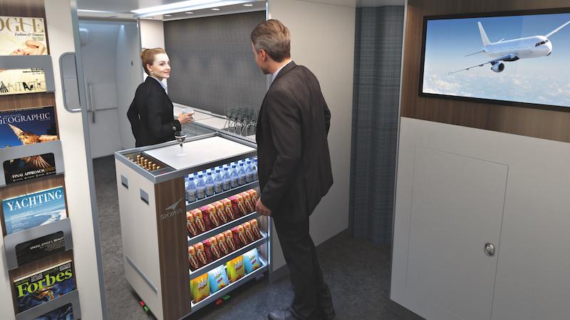 Narrowbody aircraft, cabin