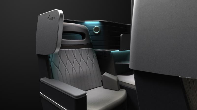 Aircraft seating: Butterfly prototype