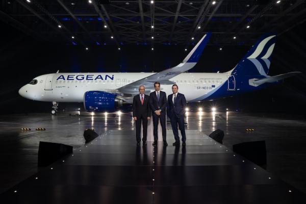 Aegean Airlines neo reveal ceremony