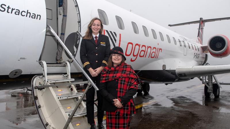 Loganair: Haugesund to Aberdeen
