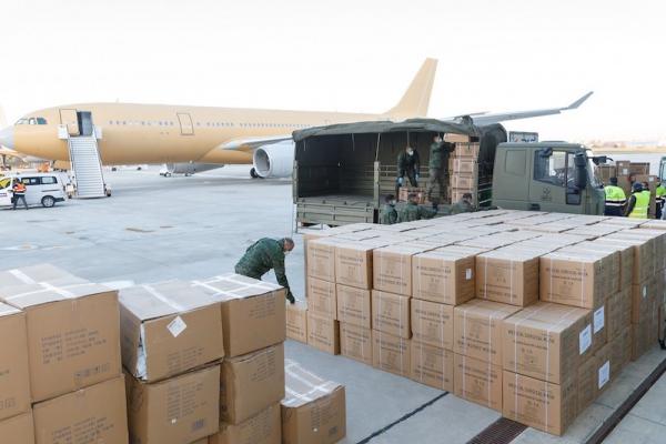 Airbus Getafe Unloading