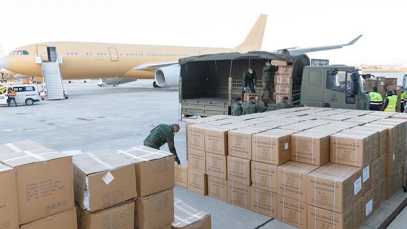 Airbus Getafe Unloading