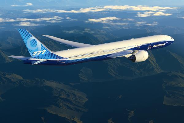 Boeing 777x aircraft