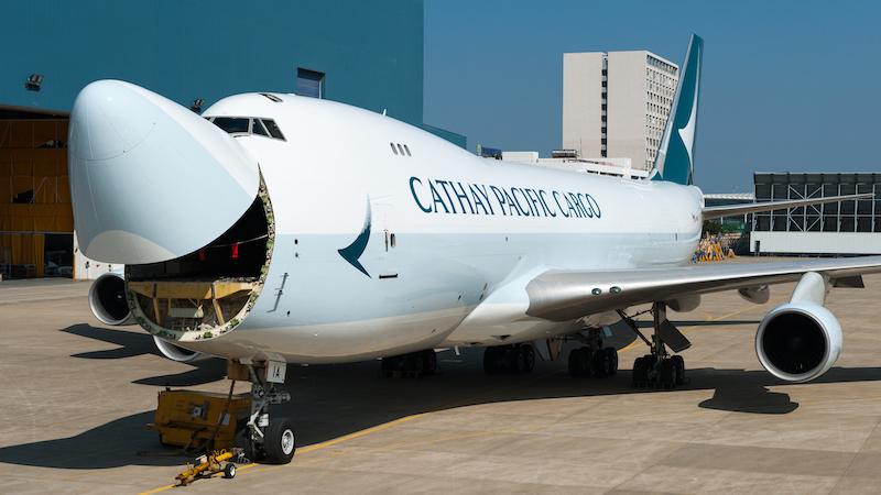 Coronavirus Cathay Pacific Cargo aircraft