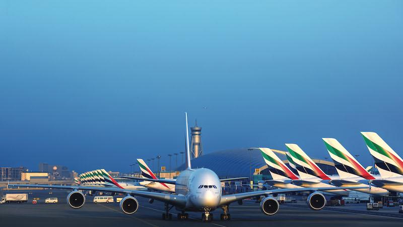 Emirates aircraft