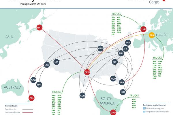 American Airlines cargo coronavirus