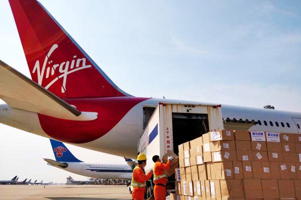 Virgin Atlantic coronavirus cargo
