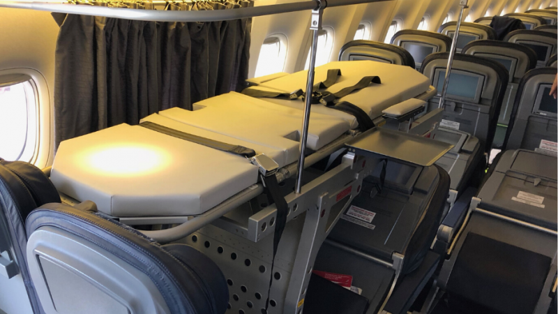 Magnetic MRO passenger aircraft cabins: coronavirus
