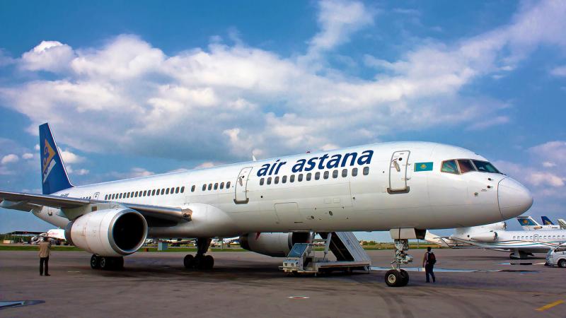Air Astana Boeing 757-200 aircraft: S7 Technics