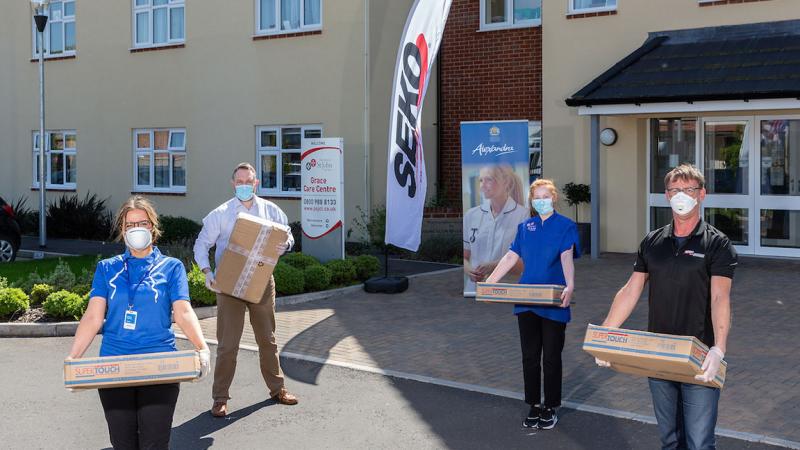 Seko Logistics: Alexandra coronavirus PPE