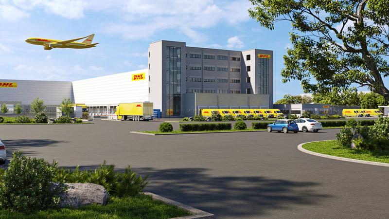 DHL Express: Munich airport cargo facility