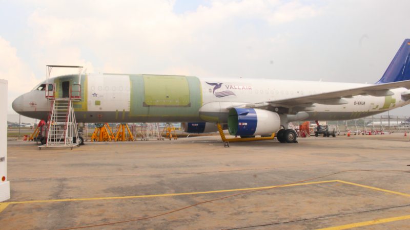 Vallair Airbus A321 freighter