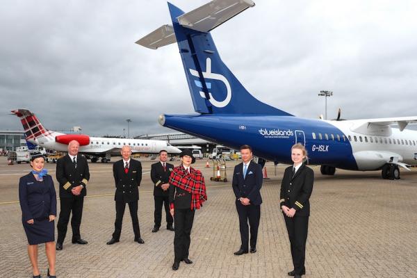 loganair blue islands partnership