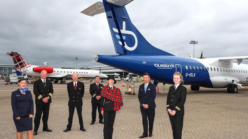 loganair blue islands partnership