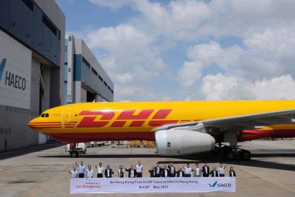 HAECO C check for Air Hong Kong