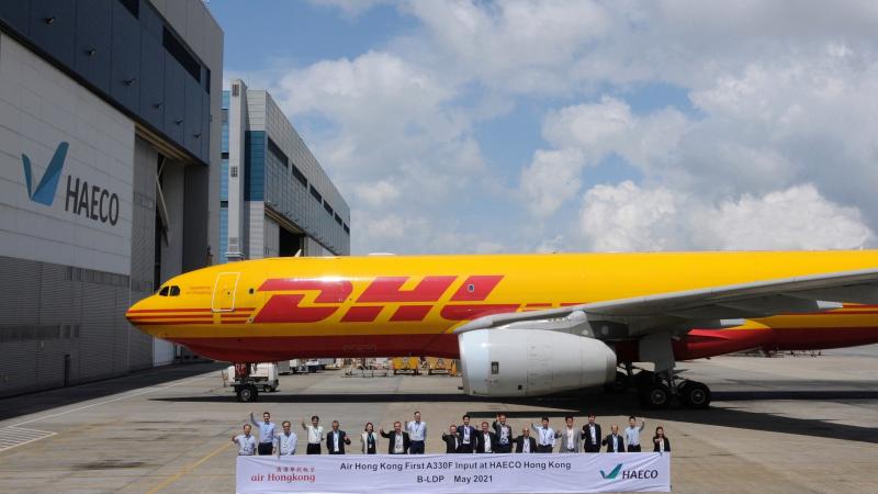 HAECO C check for Air Hong Kong