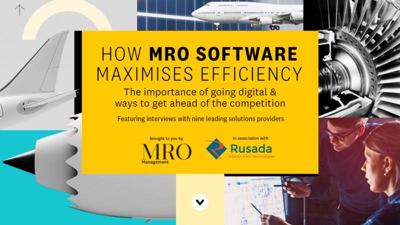 MRO software digital report cover