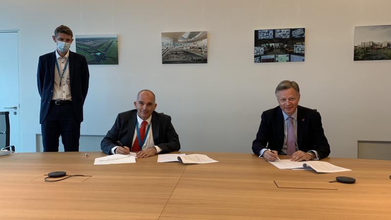 Safran Aircraft Engine Services Brussels has signed an agreement with Brussels Airport