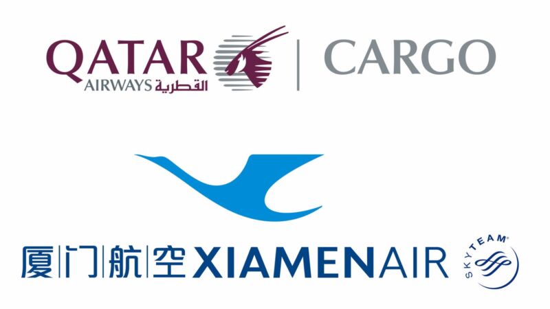 Qatar Airways Cargo & Xiamen Airlines